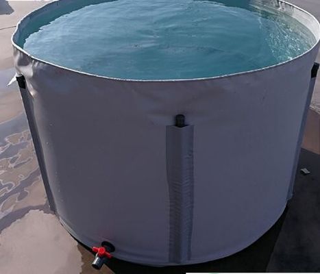 el tanque plástico del PVC de la lona del acuario del estanque de peces plegable y movible del marco metálico 3500L