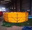 acuario plegable del PVC del diámetro de los 4m de la lona de la Tilapia del tanque plegable de la piscicultura